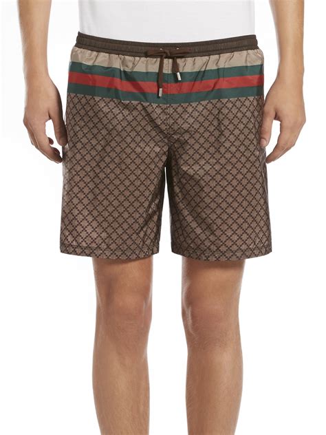 gucci mens swim brief|Gucci swim trunks for men.